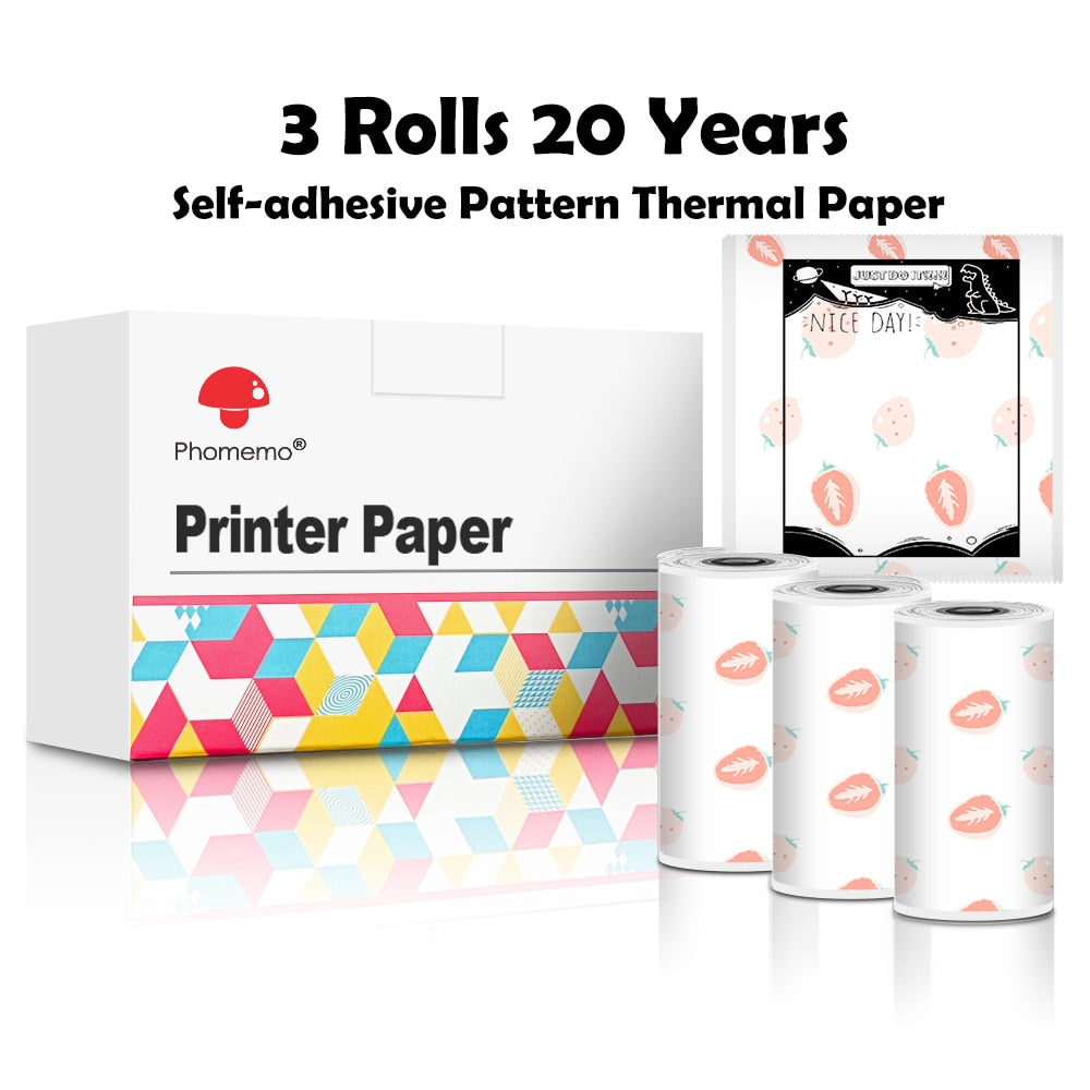 Portable Printer Paper (T02/M02X)